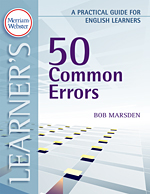 50 Common Errors: A Practical Guide for English Learners, guide to common english learners errors