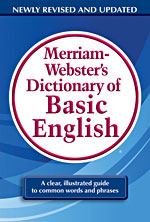 Merriam-Webster's Dictionary of Basic English, learn english language skills, ESL students