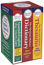 Merriam-Webster's English & Spanish Reference Set, spanish english language reference set