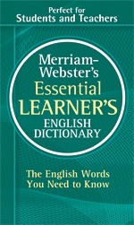 Merriam-Webster's Essential Learner's English Dictionary, help guide to spoken english, written english