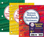 Merriam-Webster's Notebook Value Pack, quick reference, 3–ring binder