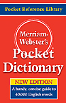Merriam-Webster's Pocket Dictionary, pocket language reference