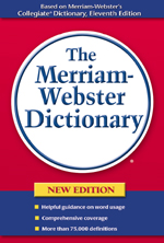 The Merriam-Webster Dictionary (Trade paperback), english dictionary