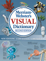 Merriam-Webster's Visual Dictionary, full-color definition illustrations